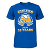 Cheers And Beers To My 35 Years T-Shirt & Hoodie | Teecentury.com