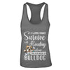 A Woman Cannot Survive On Reading Alone Bulldog T-Shirt & Tank Top | Teecentury.com