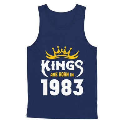 Kings Are Born In 1983 Birthday Gift T-Shirt & Hoodie | Teecentury.com