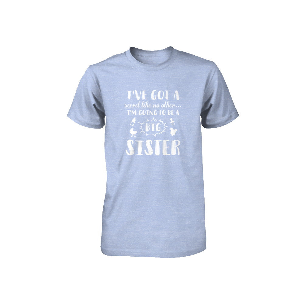 Secret Like No Other I'm Going To Be A Big Sister Youth Youth Shirt | Teecentury.com