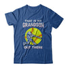 That's My Grandson Out There Softball Grandma Papa T-Shirt & Hoodie | Teecentury.com