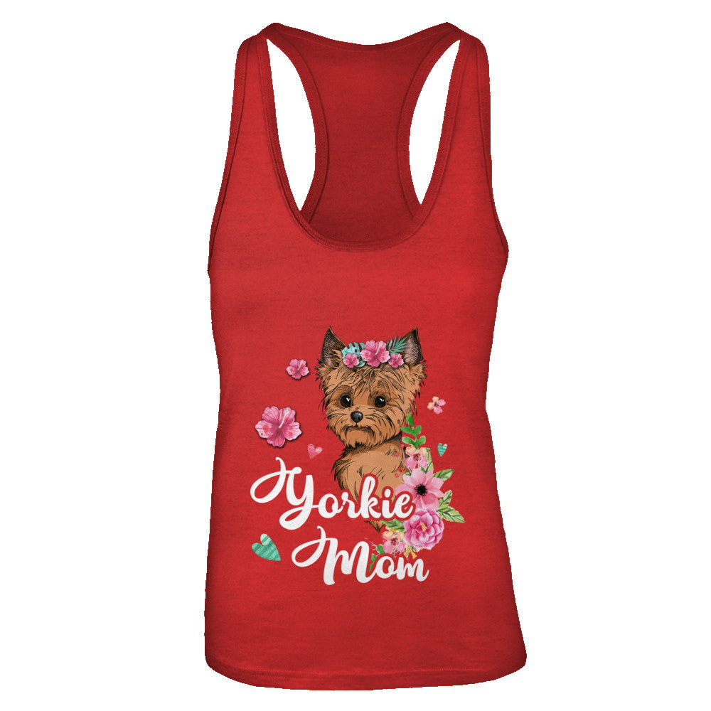 Yorkie Mom Funny Dog Mom Gift Idea T-Shirt & Tank Top | Teecentury.com
