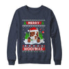 Pitbull Merry Woofmas Ugly Christmas Sweater T-Shirt & Sweatshirt | Teecentury.com