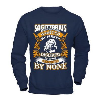 Sagittarius Hated By Many Wanted By Plenty T-Shirt & Hoodie | Teecentury.com
