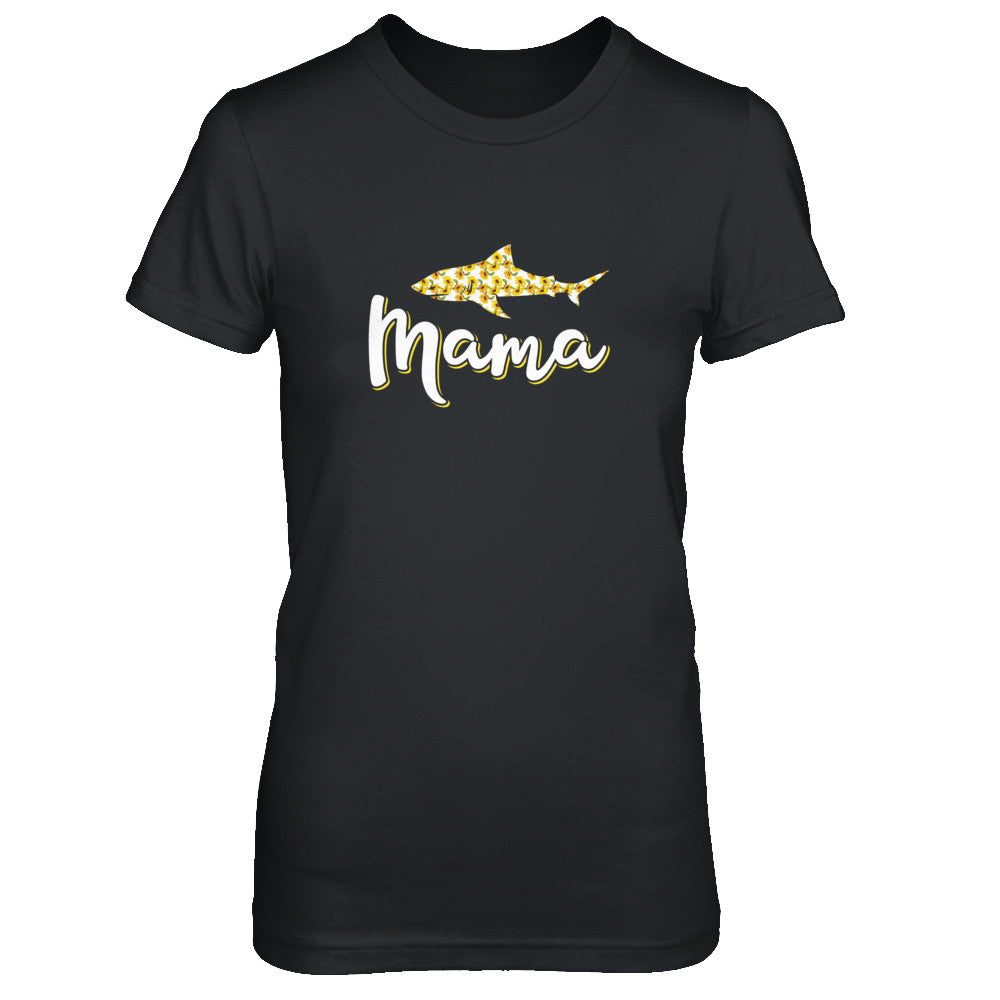 Sunflower Mama Shark Flowers Mothers Day Gift T-Shirt & Tank Top | Teecentury.com