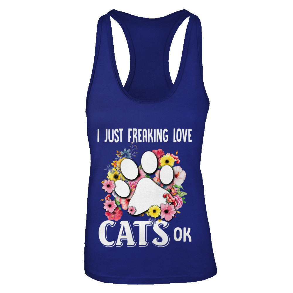 I Just Freaking Love Cats T-Shirt & Tank Top | Teecentury.com