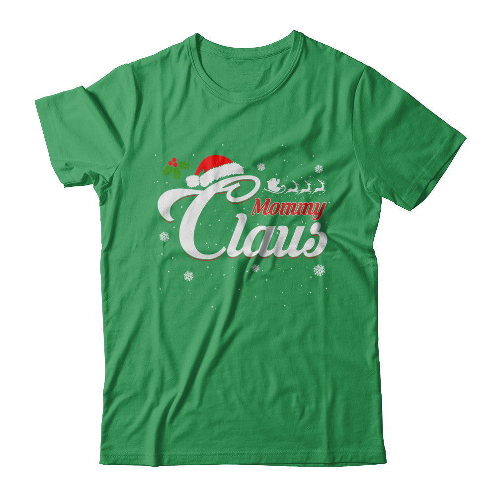Matching Family Christmas Mommy Claus T-Shirt & Sweatshirt | Teecentury.com