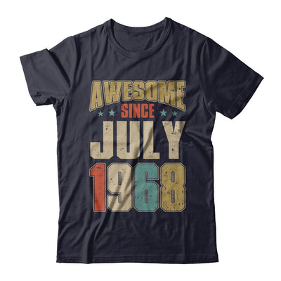 Vintage Retro Awesome Since July 1968 54th Birthday T-Shirt & Hoodie | Teecentury.com