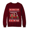 Oh What Fun It Is To Ride Golf Ugly Christmas Sweater T-Shirt & Sweatshirt | Teecentury.com