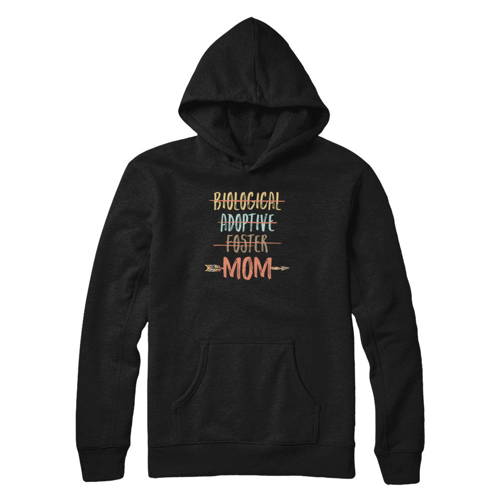 Not Biological Adoptive Foster Just Mom T-Shirt & Tank Top | Teecentury.com