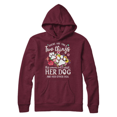 This Woman Can't Resist Her Dog And Her Other Dog T-Shirt & Hoodie | Teecentury.com