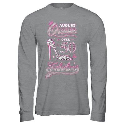 August Queen 50 And Fabulous 1972 50th Years Old Birthday T-Shirt & Hoodie | Teecentury.com