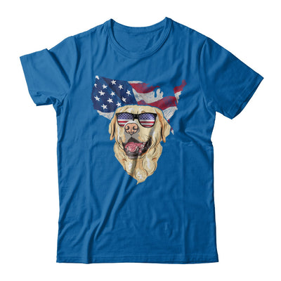 Funny Patriot Labrador Dog 4Th Of July American Flag T-Shirt & Hoodie | Teecentury.com