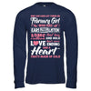 And God Said Let There Be February Girl Ears Arms Love Heart T-Shirt & Hoodie | Teecentury.com