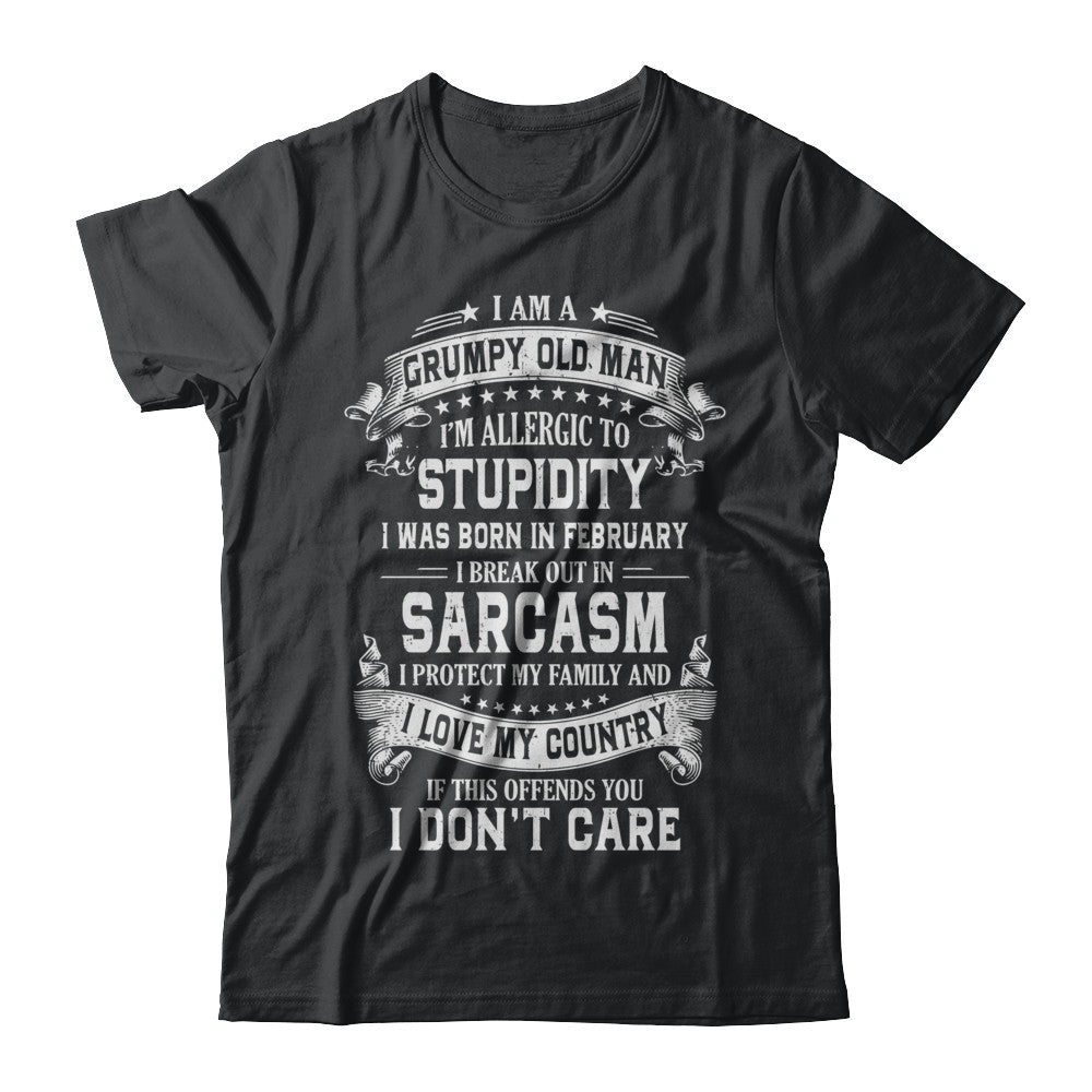 I Am A Grumpy Old Man I Was Born In September Funny T-Shirt I Am A Grumpy Old Man I Was Born In September Funny T-Shirt