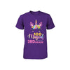 100 Magical Days Of 3Rd Grade School Unicorn Girl Gift Youth Youth Shirt | Teecentury.com