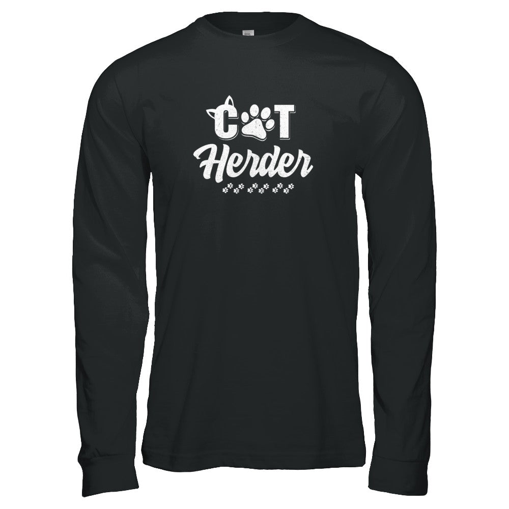 Cat Herder Funny Herding Cats Gift T-Shirt & Tank Top | Teecentury.com
