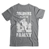 Soldiers Run In Our Family Veteran Dad Son T-Shirt & Hoodie | Teecentury.com