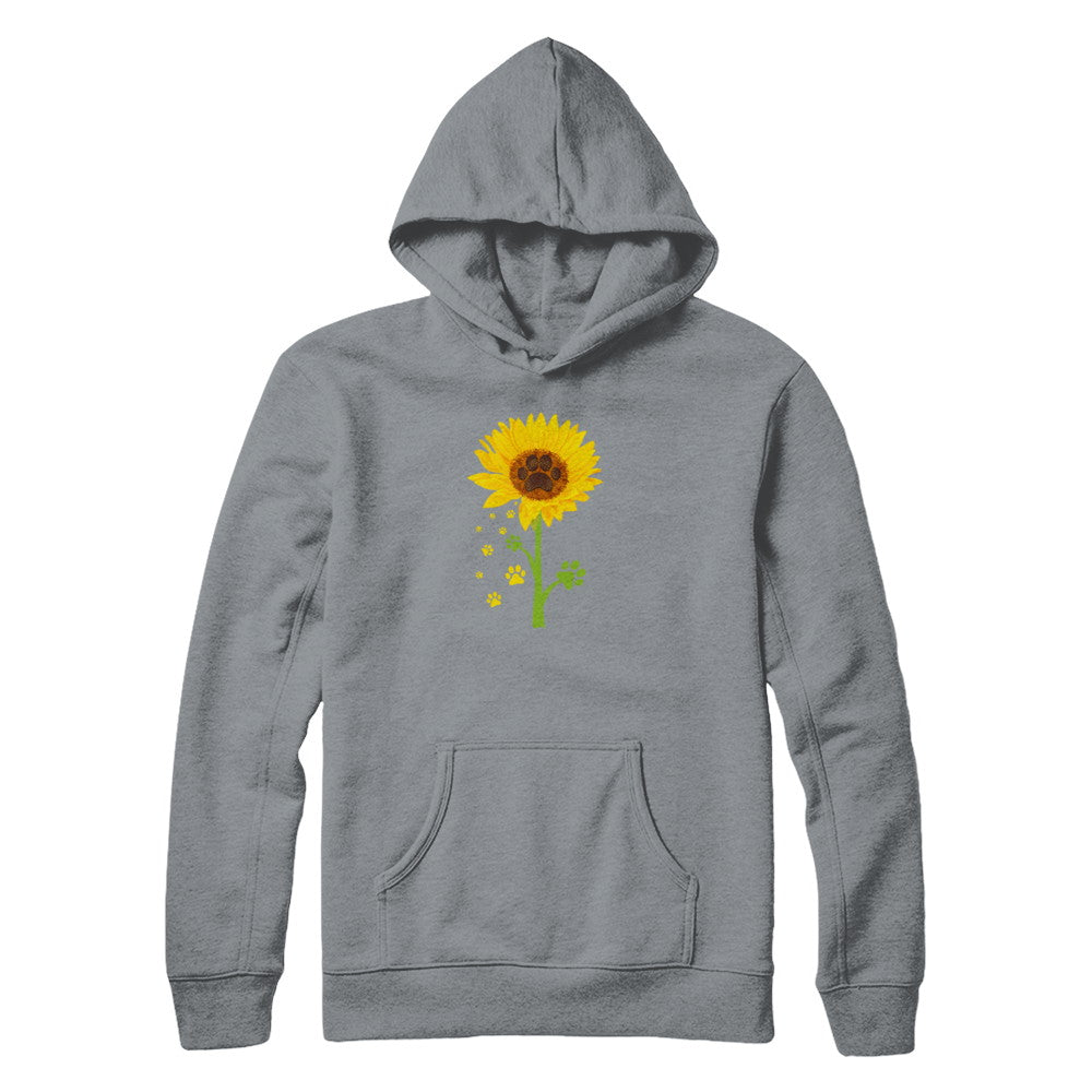 Funny Sunflower Cat Dog Paw Lover T-Shirt & Tank Top | Teecentury.com