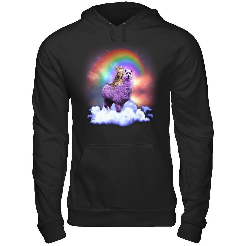 Rainbow Llama Cat T-Shirt & Hoodie | Teecentury.com