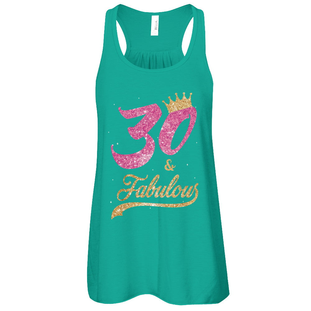 30 And Fabulous 1992 30th Birthday Gift T-Shirt & Tank Top | Teecentury.com