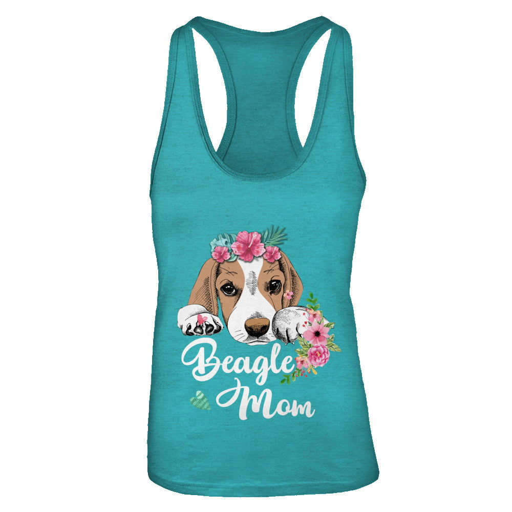 Beagle Mom Funny Dog Mom Gift Idea T-Shirt & Tank Top | Teecentury.com