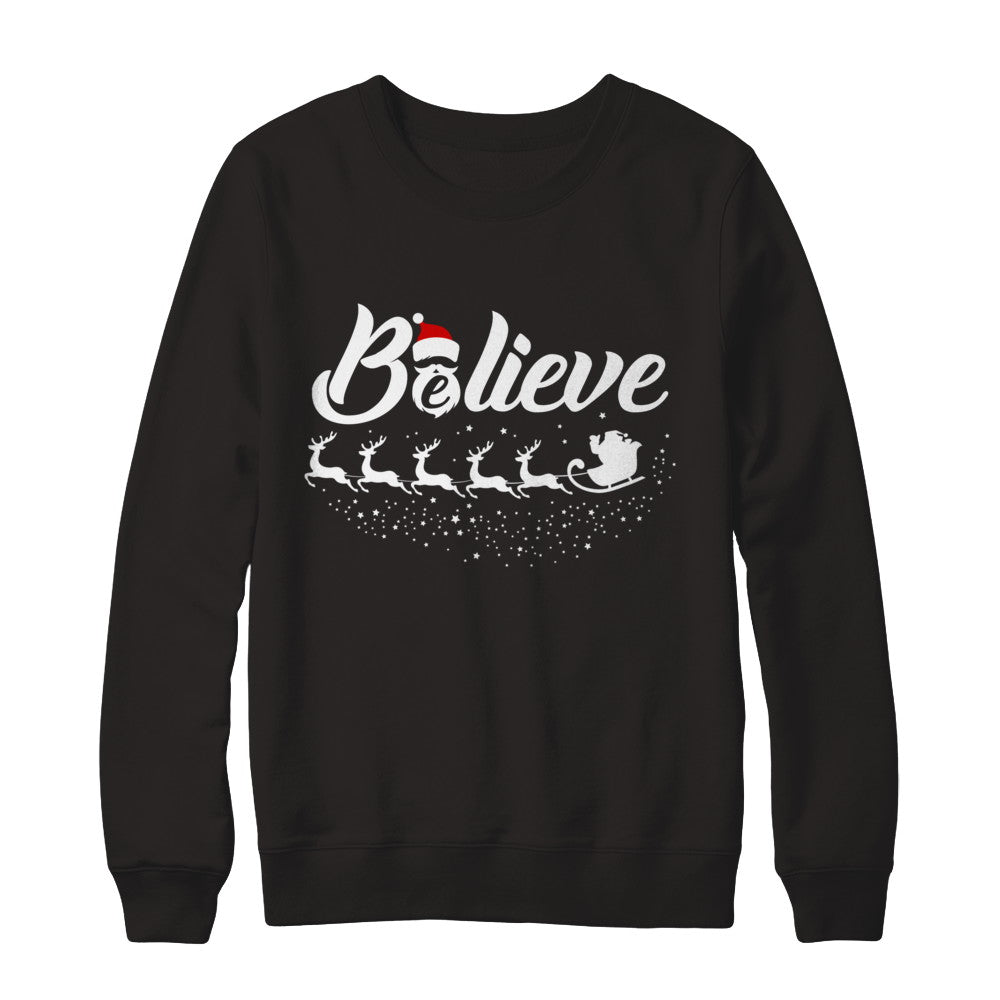 Believe Best Santa Christmas Gifts T-Shirt & Sweatshirt | Teecentury.com
