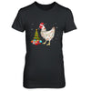 Vintage Chicken Merry Christmas Light Led T-Shirt & Hoodie | Teecentury.com