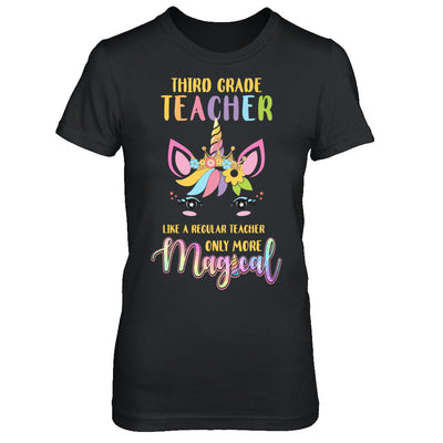 3rd Third Grade Teacher Cute Magical Unicorn Gift T-Shirt & Hoodie | Teecentury.com