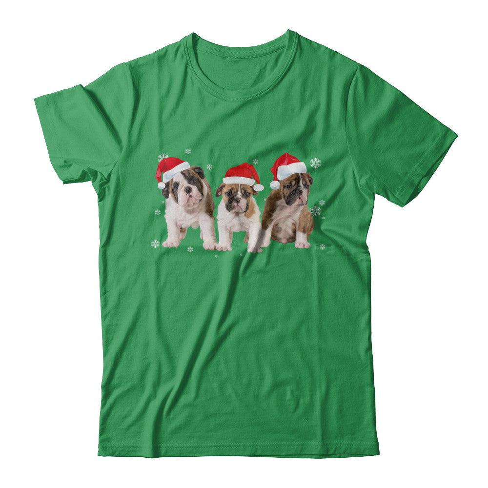 Funny Bulldogs Puppies Christmas Dog Gift T-Shirt & Hoodie | Teecentury.com