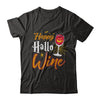 Happy Hallo Wine Funny Halloween T-Shirt & Sweatshirt | Teecentury.com