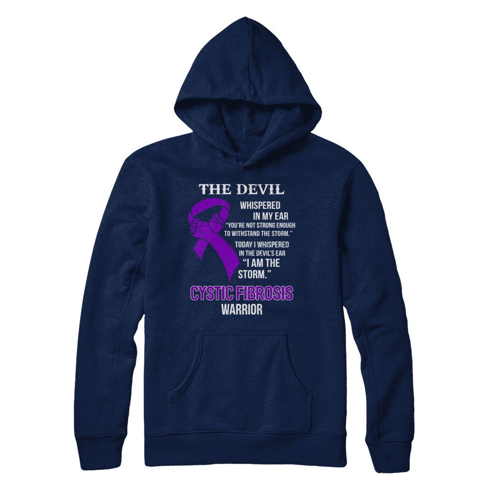 I Am The Storm Support Cystic Fibrosis Awareness Warrior Gift T-Shirt & Hoodie | Teecentury.com