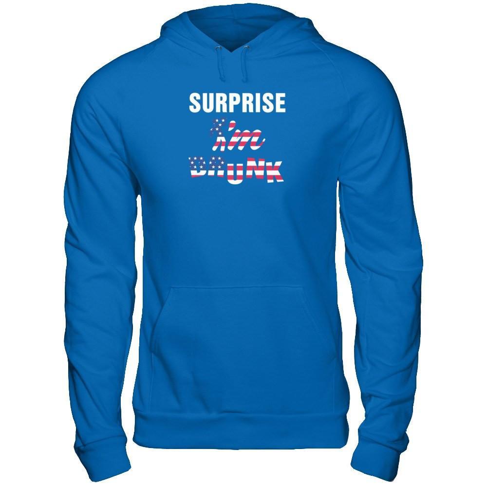 Surprise I'm Drunk 4Th Of July T-Shirt & Tank Top | Teecentury.com