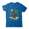 Summer Vacation Dabbing Dachshund Surfing Surfboard Gift T-Shirt & Hoodie | Teecentury.com