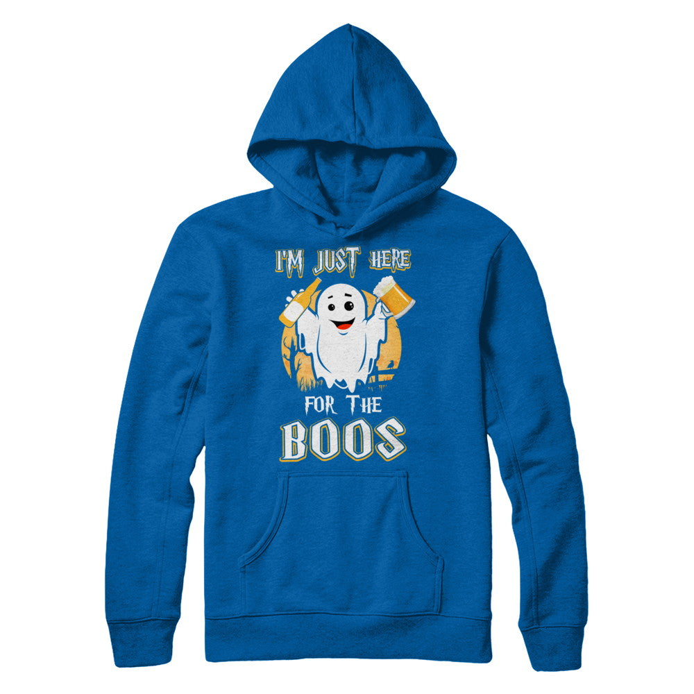 I'm Just Here For The Boos Halloween Beer T-Shirt & Hoodie | Teecentury.com