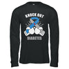 Boxing Knock Out Diabetes Awareness Support T-Shirt & Hoodie | Teecentury.com