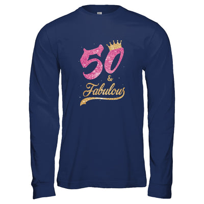 50 And Fabulous 1972 50th Birthday Gift T-Shirt & Tank Top | Teecentury.com