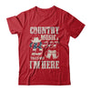 Country Music And Beer That's Why I'm Here T-Shirt & Hoodie | Teecentury.com