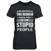 Warning This Redhead Does Not Play Well With Stupid People T-Shirt & Hoodie | Teecentury.com