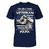 I Love More Than Being A Veteran Is Being A Papa T-Shirt & Hoodie | Teecentury.com