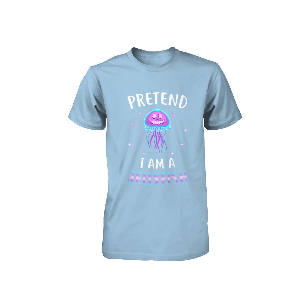 Pretend I'm A Jellyfish Costume Happy Halloween Party Youth Youth Shirt | Teecentury.com