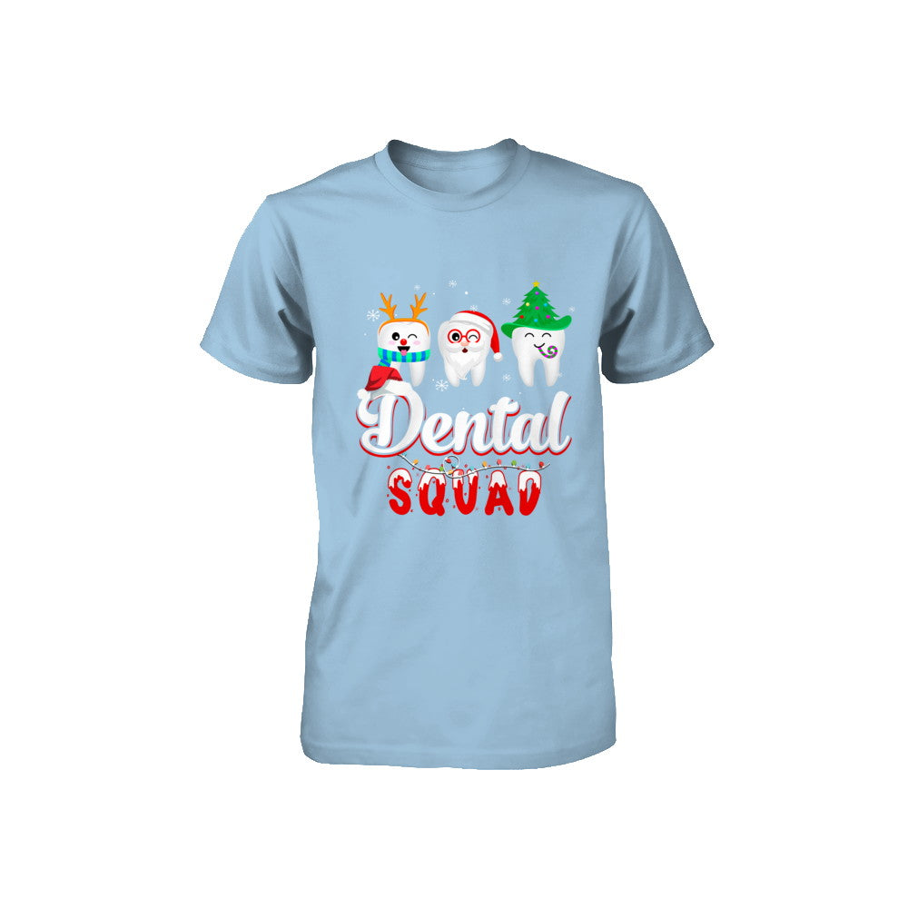 Dental Squad Tooth Christmas Dental Assistant Gifts Youth Youth Shirt | Teecentury.com