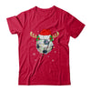 Santa Hat Soccer Reindeer Christmas Gifts T-Shirt & Sweatshirt | Teecentury.com