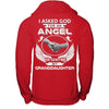 I Asked God For An Angel He Sent Me My Granddaughter T-Shirt & Hoodie | Teecentury.com