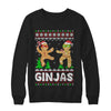 Ginjas Gingerbread Ninjas Funny Ugly Christmas Sweater T-Shirt & Sweatshirt | Teecentury.com