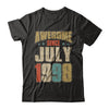 Vintage Retro Awesome Since July 1998 24th Birthday T-Shirt & Hoodie | Teecentury.com