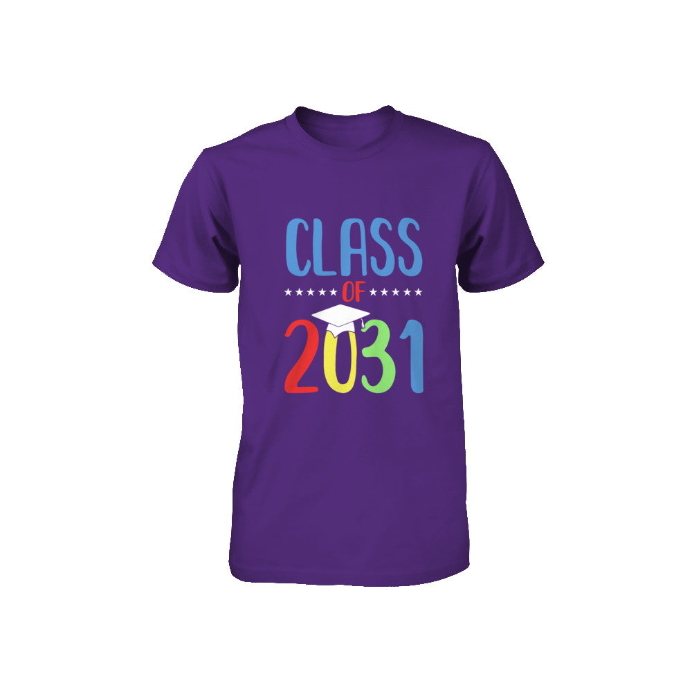Grow With Me First Day Of School Class Of 2031 Youth Youth Shirt | Teecentury.com