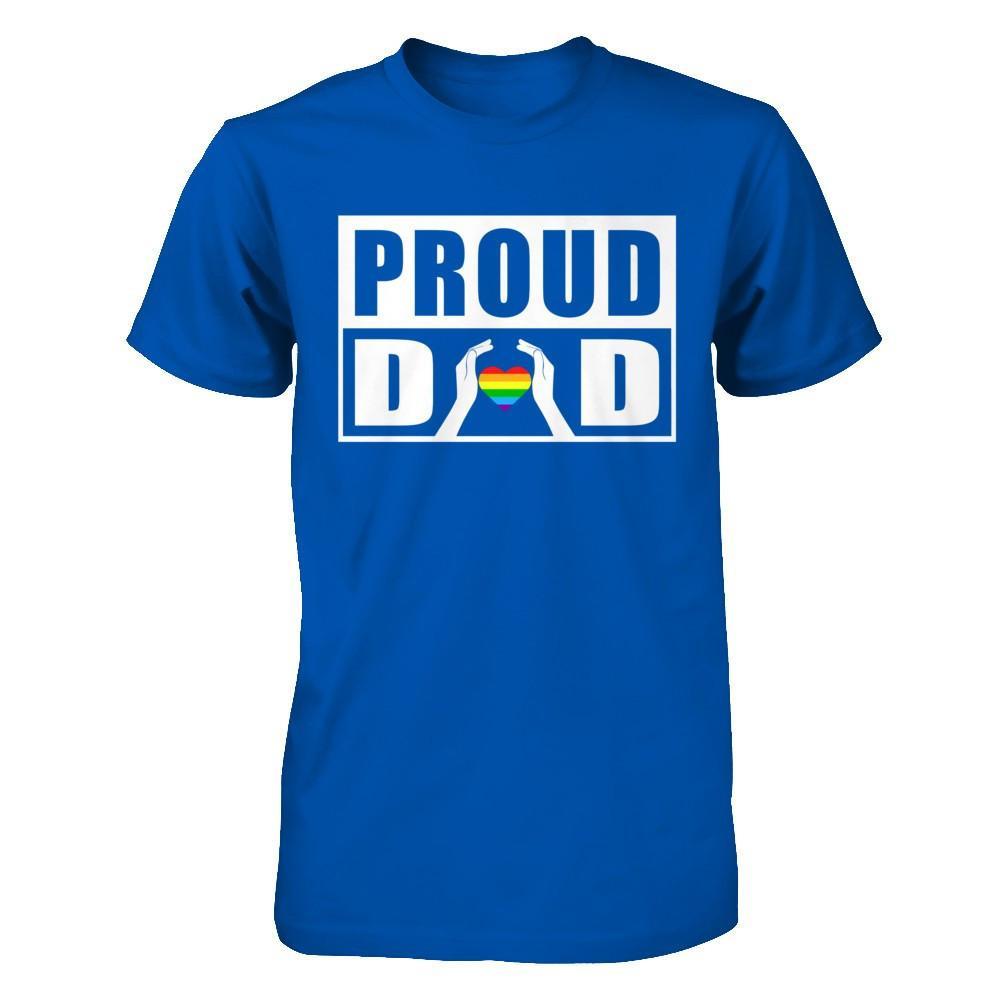 Proud Dad Lgbt Gay Lesbian Pride T-Shirt & Hoodie | Teecentury.com