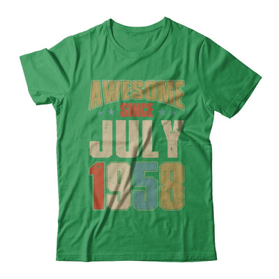 Vintage Retro Awesome Since July 1958 64th Birthday T-Shirt & Hoodie | Teecentury.com