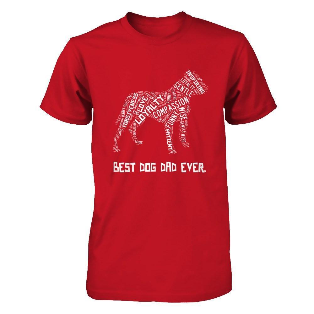 Best Dog Dad Ever Pitbull Lovers T-Shirt & Hoodie | Teecentury.com